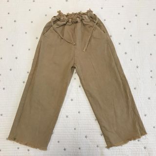 ザラキッズ(ZARA KIDS)のZARA Girls ベージュ ガウチョ 8歳 128 ザラガールズ(パンツ/スパッツ)