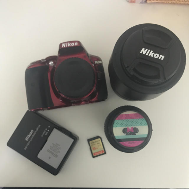 デジタル一眼Nikon d5300 レンズキット とsdカード