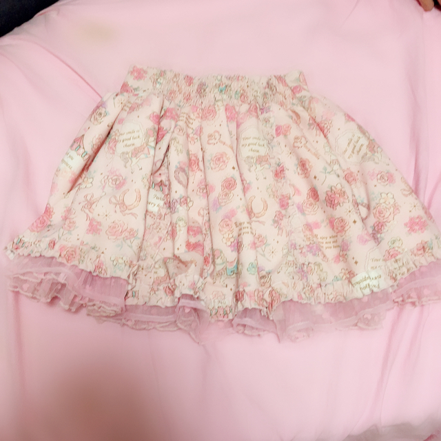 Bobon21(ボボンニジュウイチ)のバラ&メリーゴーランドメルヘンスカート🌹 レディースのスカート(ミニスカート)の商品写真