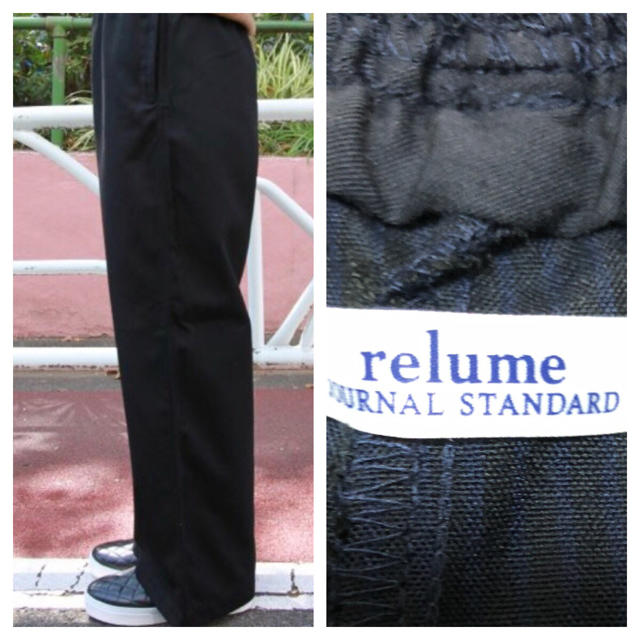 JOURNAL STANDARD(ジャーナルスタンダード)の美品☆ JOURNAL STANDARD relume☆ワイドパンツ レディースのパンツ(カジュアルパンツ)の商品写真