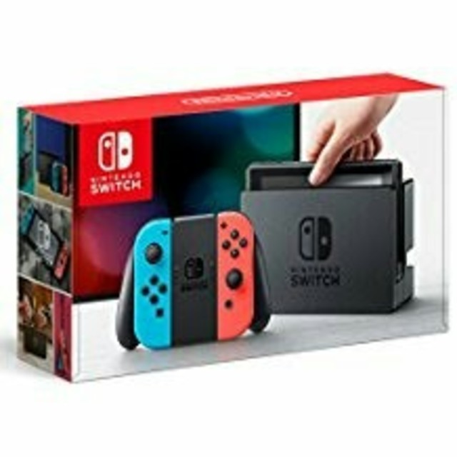 ニンテンドースイッチ本体ネオンカラー エンタメ/ホビーのゲームソフト/ゲーム機本体(家庭用ゲーム機本体)の商品写真