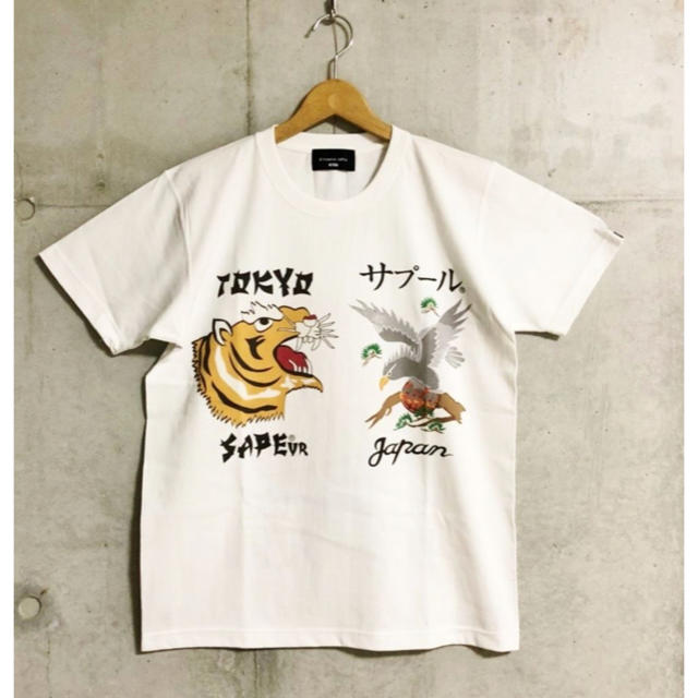 SAPEur サプール【悪童天国】 Tシャツ 白 XL 送料込 SAPEur サプール【悪童天国】 Tシャツ 白 XL 送料込
