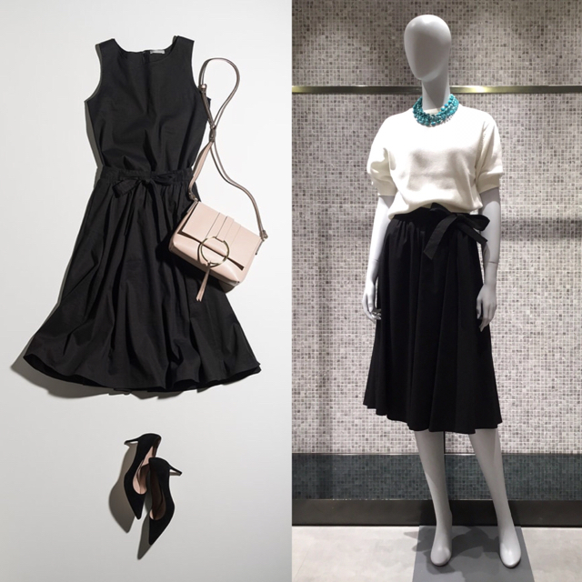 Theory luxe(セオリーリュクス)のセオリーリュクス 18SS リネンスカート 新品未使用 レディースのスカート(ひざ丈スカート)の商品写真