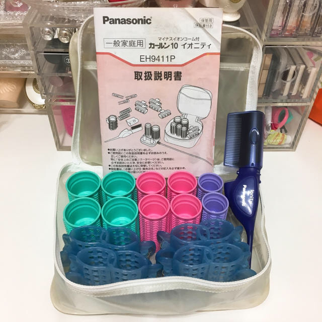 Panasonic(パナソニック)のPanasonic カールン10 イオニティ コスメ/美容のヘアケア/スタイリング(カーラー(マジック/スポンジ))の商品写真