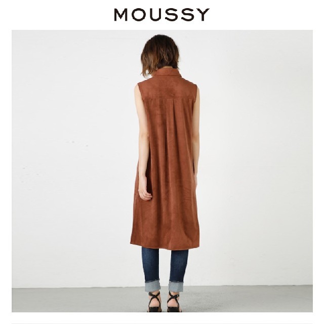 moussy(マウジー)のmoussy ルーズカジュアルノースリーブドレス ワンピース マウジー レディースのワンピース(ロングワンピース/マキシワンピース)の商品写真