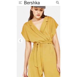 ベルシュカ(Bershka)のBershka ウエストベルト付 クロスオーバージャンプスーツ/オールインワン(オールインワン)