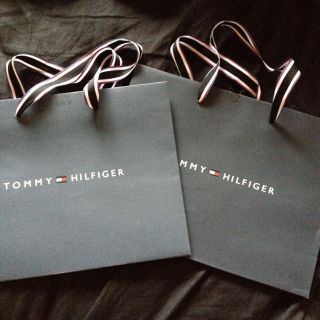 トミーヒルフィガー(TOMMY HILFIGER)のショップ袋2枚セット♡(ショップ袋)