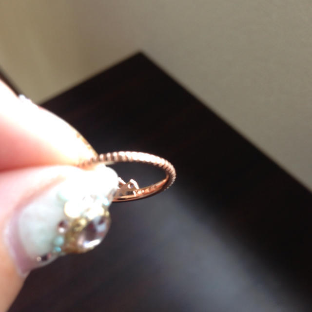 ete♡K10 ピンキーRing レディースのアクセサリー(リング(指輪))の商品写真