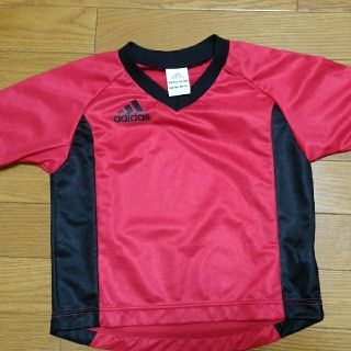 アディダス(adidas)の【試着のみ】アディダス トレーニング半袖Tシャツ 110 Adidas サッカー(Tシャツ/カットソー)