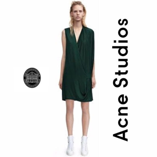 ACNE STUDIOS ワンピース 変形 アクネ ストゥディオズ ノースリーブ | フリマアプリ ラクマ