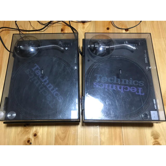 たい様専用 technics sl-1200 mk5 黒 2台 セット  楽器のDJ機器(ターンテーブル)の商品写真