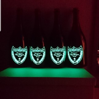 ドンペリニヨン(Dom Pérignon)の光るドンペリルミナス空瓶５本セット！(シャンパン/スパークリングワイン)