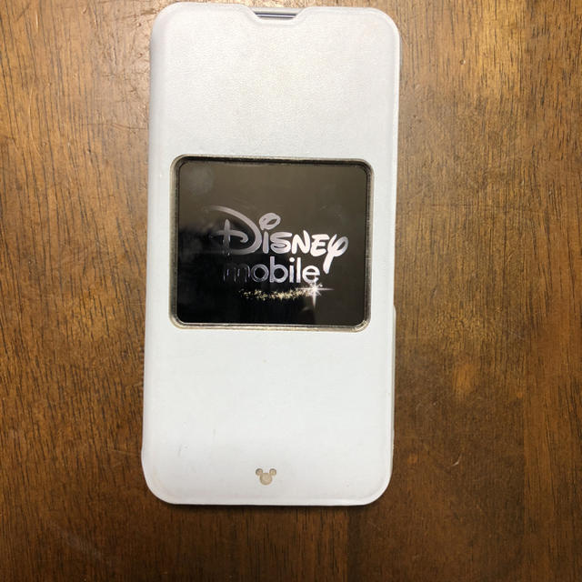 Disney(ディズニー)のSIMフリー Disney携帯 ブルー 本体+専用ケース スマホ/家電/カメラのスマートフォン/携帯電話(携帯電話本体)の商品写真