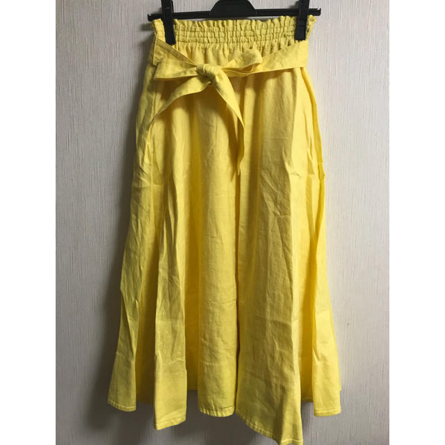 Mila Owen(ミラオーウェン)のミラオーウェン♡リネンフレアスカート レディースのスカート(ひざ丈スカート)の商品写真