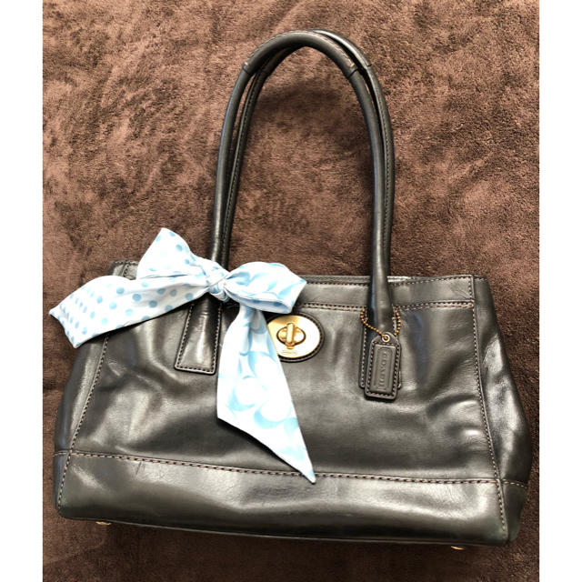 COACH(コーチ)のCOACH ハンドバッグ トートバック 黒 レディースのバッグ(ハンドバッグ)の商品写真