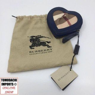 バーバリー(BURBERRY)のBURBERRY BRIT HEART SHAPED 小銭入れ(コインケース)