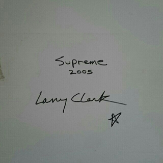 Supreme - Supreme 2005 calendar / Larry Clarkの通販 by Wap's