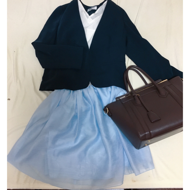 Techichi(テチチ)のりん姫様専用★サマー オーガンジー スカート レディースのスカート(ひざ丈スカート)の商品写真