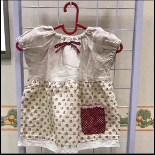 チュニックワンピース ♡ 110㎝ 美品 キッズ/ベビー/マタニティのキッズ服女の子用(90cm~)(ワンピース)の商品写真