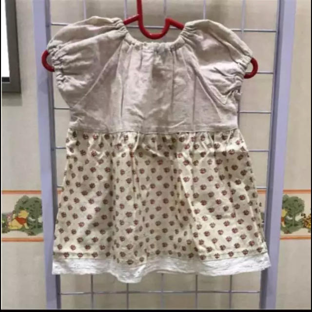 チュニックワンピース ♡ 110㎝ 美品 キッズ/ベビー/マタニティのキッズ服女の子用(90cm~)(ワンピース)の商品写真