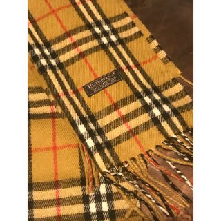 バーバリー(BURBERRY)の美品 バーバリー チェック柄 マフラー Burberry 定価2万円(マフラー)