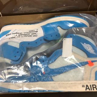 ナイキ(NIKE)のJordan 1 Off White unc 24.5cm(その他)