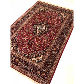 【シャハリヤール様ご専用】50RAJ ペルシャ絨毯 カシャン産 ウール&シルク(ラグ)