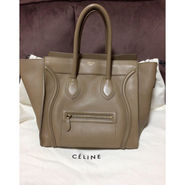 celine(セリーヌ)のセリーヌラゲージ  ミニ ショッパー 【値下げ中♡】 レディースのバッグ(ハンドバッグ)の商品写真