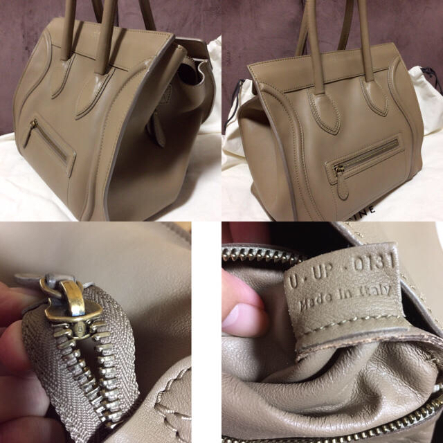 celine(セリーヌ)のセリーヌラゲージ  ミニ ショッパー 【値下げ中♡】 レディースのバッグ(ハンドバッグ)の商品写真