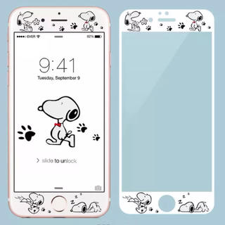 Snoopy スヌーピー Iphone 強化ガラスフィルムの通販 By Mina S Shop スヌーピーならラクマ