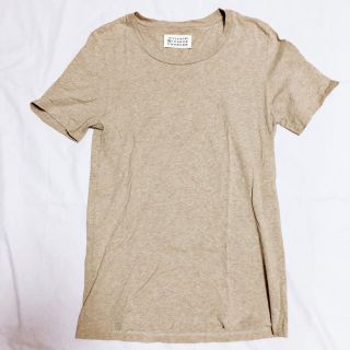 マルタンマルジェラ(Maison Martin Margiela)のMaison Margiela メゾンマンジェラ⑩ ベージュTシャツ(Tシャツ(半袖/袖なし))