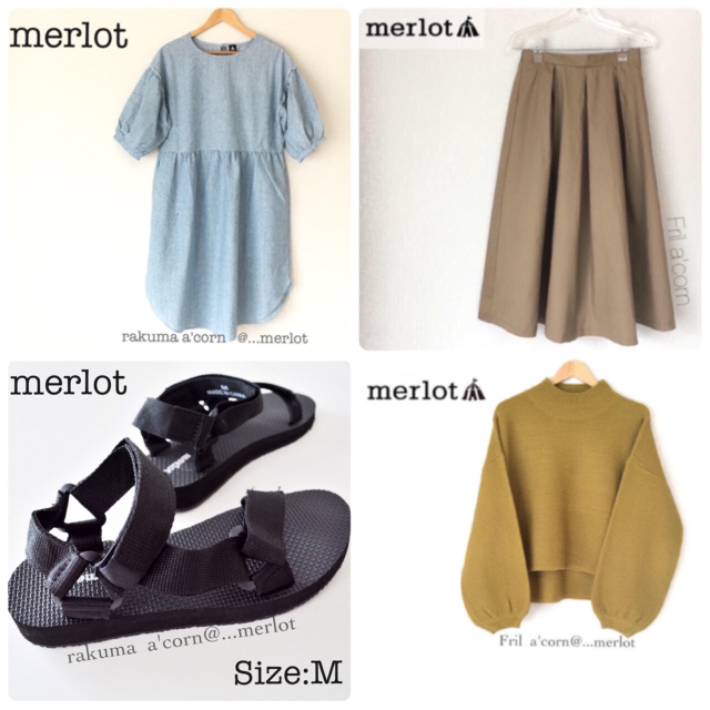 merlot(メルロー)のこじこじ様 ＊4点 レディースの靴/シューズ(サンダル)の商品写真