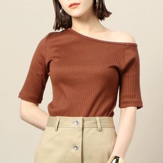 ビューティアンドユースユナイテッドアローズ(BEAUTY&YOUTH UNITED ARROWS)のBEAUTY&YOUTH ワンショルダーカットソー(カットソー(半袖/袖なし))