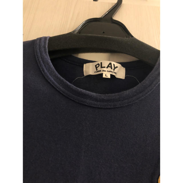 COMME des GARCONS(コムデギャルソン)のPLAY Tシャツ L レディースのトップス(Tシャツ(半袖/袖なし))の商品写真