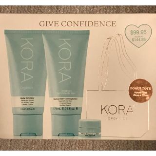 コーラオーガニックス(KORA Organics)の日本未発売！ ミランダカー KORA 3点セット 限定のトートバッグ付(ボディローション/ミルク)