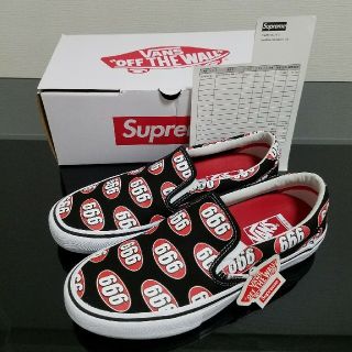 シュプリーム(Supreme)の28cm Supreme vans 666 slip-on
シュプリームバンズ (スニーカー)