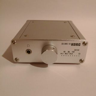 コルグ(KORG)の【k0h様専用】コルグ 1bit USB DAC  DS-DAC-10(アンプ)