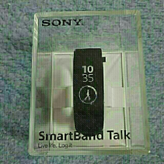 ソニー(SONY)のSony smart band talk swr30  新品  未開封(その他)