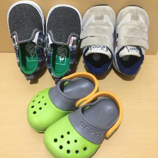 アシックス(asics)のキッズ  ベビー  靴 ３点セット(スニーカー)