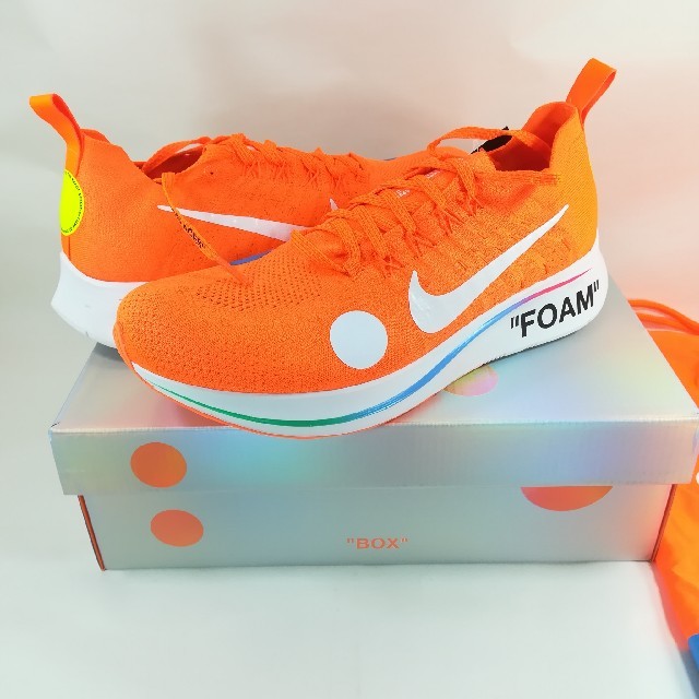 NIKE(ナイキ)の28 Off-White Nike Zoom Fly Mercurial メンズの靴/シューズ(スニーカー)の商品写真