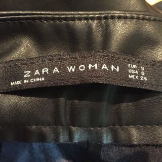 ザラ(ZARA)のmiya様専用！フェイクレザースカート(ひざ丈スカート)