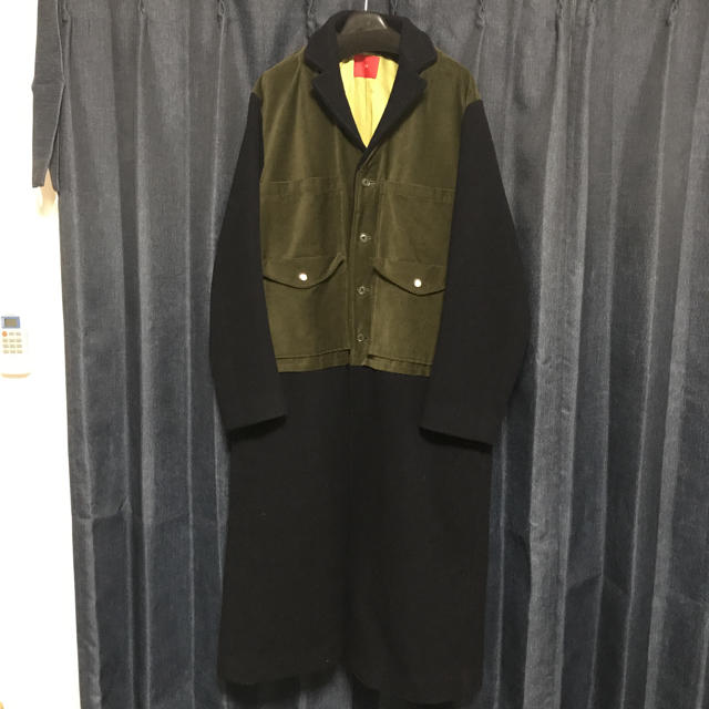 りしてます◲ COMME des GARCONS - ttt msw ロングコート 定価10万の 最高級&最安値 【comme des garcons】レザージャケット 定価10万 レザージャケット