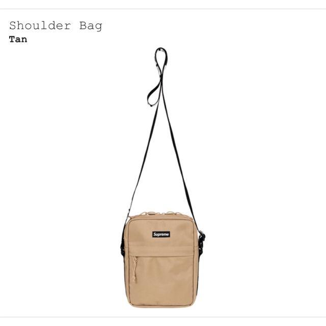 バッグsupreme shoulder bag tan