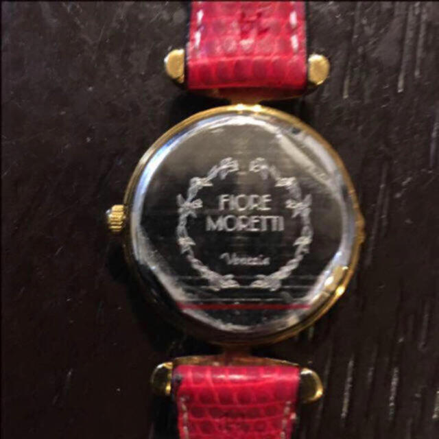 FIORE MORETTI Venezia 完売品！レトロ ムリーネガラス腕時計 レディースのファッション小物(腕時計)の商品写真