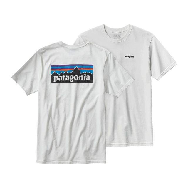 パタゴニア patagonia S/S ロゴTシャツ サイズ：L　WHITE