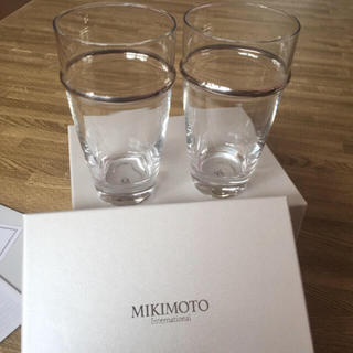 ミキモト(MIKIMOTO)の新品 未使用 MIKIMOTO ペアグラス(グラス/カップ)