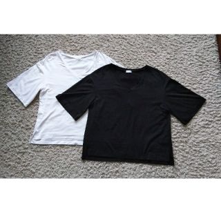 プラステ(PLST)のあや様専用  PLST VネックTシャツ2枚セット(Tシャツ(半袖/袖なし))