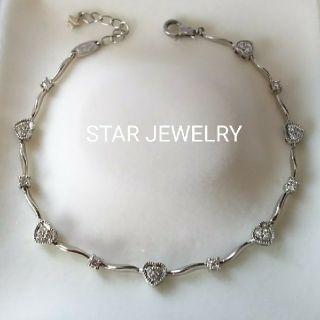 スタージュエリー(STAR JEWELRY)のPt950★STAR JEWELRY★ ダイヤモンドブレスレット(ブレスレット/バングル)