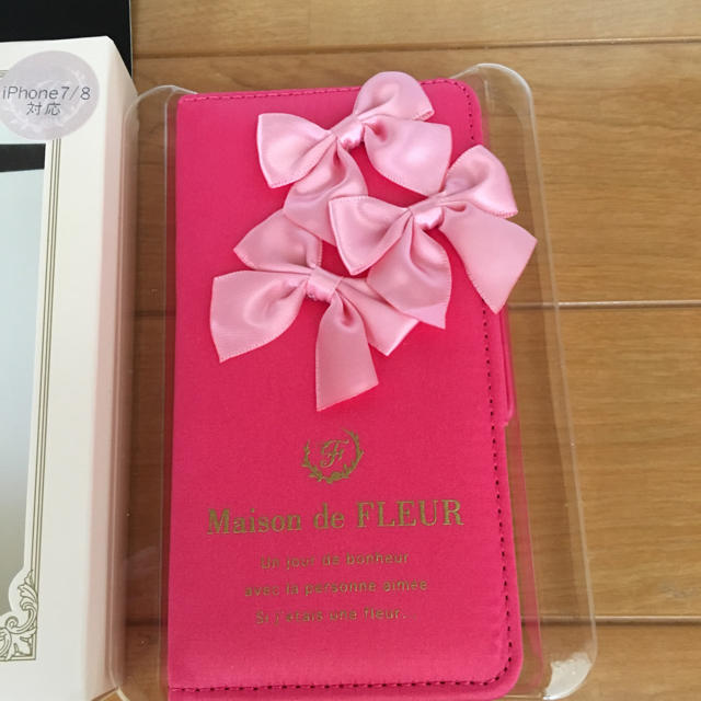 Maison De Fleur 新品メゾンドフルールiphone7 8ケース ピンクマニアの通販 By Pink Chan メゾンドフルールならラクマ