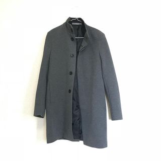 ザラ(ZARA)の中古美品 ZARA メンズロングコート スタイリッシュ Mサイズ(ステンカラーコート)